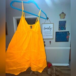 Orange Summer Dress ☀️